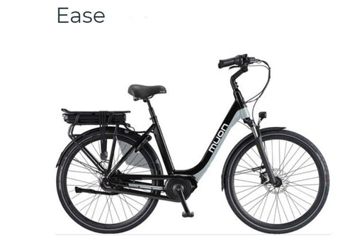 Muon Ease Comfort 51cm / 605 Wh Deep Black Sporty Grey 51cm 2021