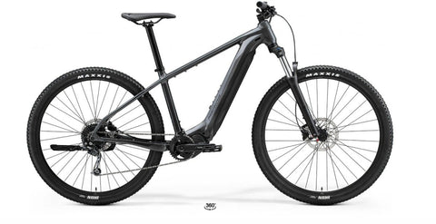Merida E-Big Nine 400 Cool Heren Grey Matt Black 48cm 2023