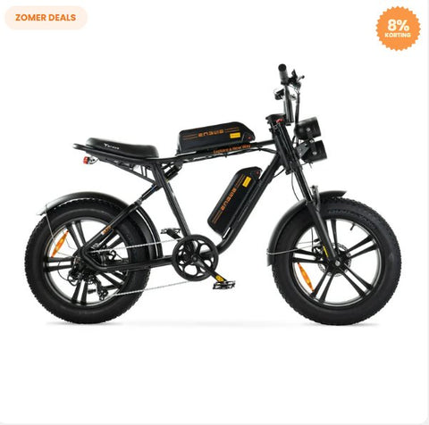 Engwe M20 Dubbele Accu 624Wh Zwart 37cm 2025