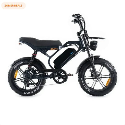 QM Wheels S20 Pro 873.6Wh Zwart 45cm 2025